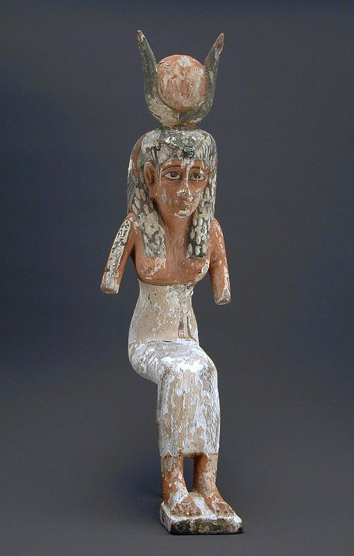 Seated figure of Isis