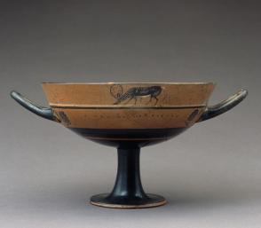 Black-figure Kylix, (cup) with Animals