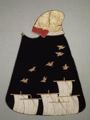 Hooded cape