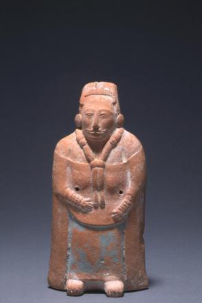 Standing figure of a Maya woman