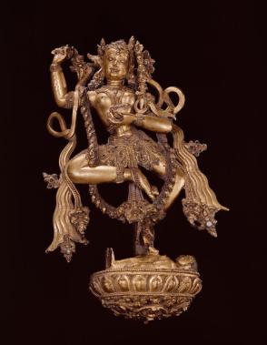 Vashya-Vajravarahi (dancing goddess with boar head)