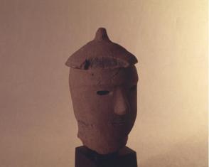 Head of Haniwa Warrior