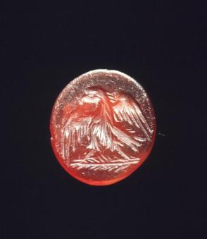 Seal: Agate carved in intaglio