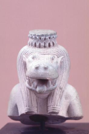 Fragment of Ta-Weret (Thueris, Hippopotamus Goddess)