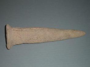 Foundation peg with cuneiform inscription