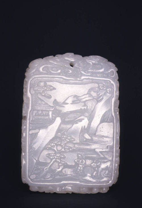 Carved pendant