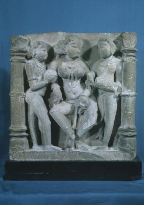 Relief:  Dancer and 2 Musicians
