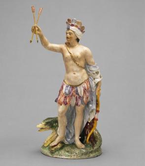 Allegorical figure of America