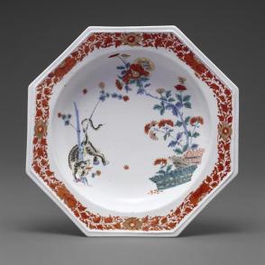 Octagonal dish