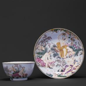 Tea bowl and saucer