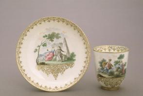 Cup and saucer