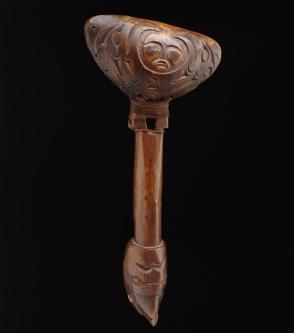 Sxelmatas (Mountain sheep horn rattle)