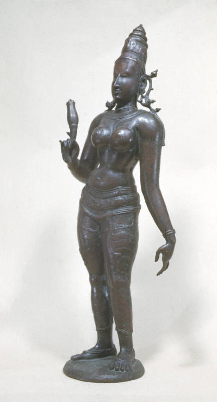 Probably statue of Bhudevi, 2nd consort of Vishnu