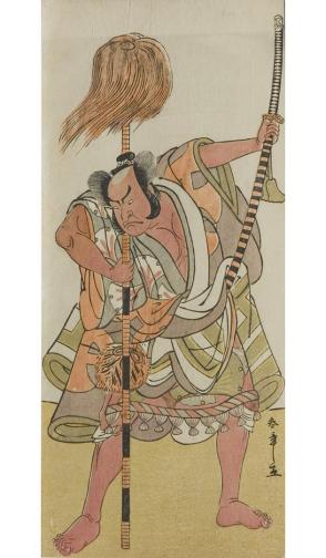 The Actor Matsumoto Koshiro in the Role of a Daimyo's Retainer