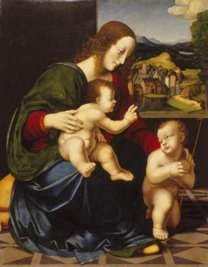 Virgin and Child with Saint John the Baptist