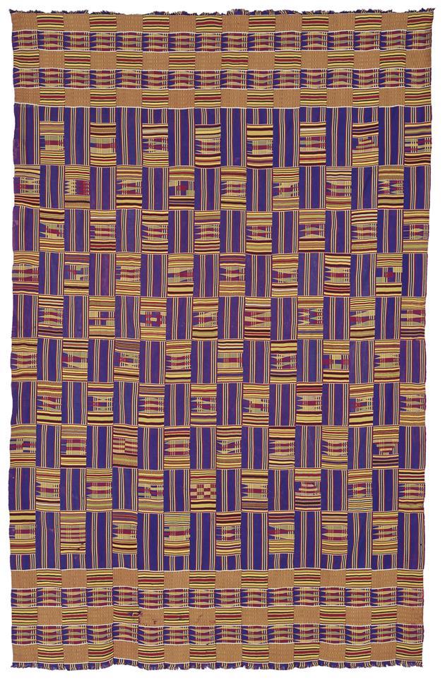 Man's Wrapper (Kente cloth) (Primary Title) – (2007.63) – Virginia Museum  of Fine Arts
