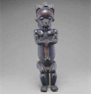 Reliquary guardian figure (Eyema Bieri)