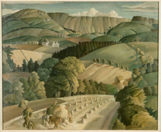 Landscape:  Haying