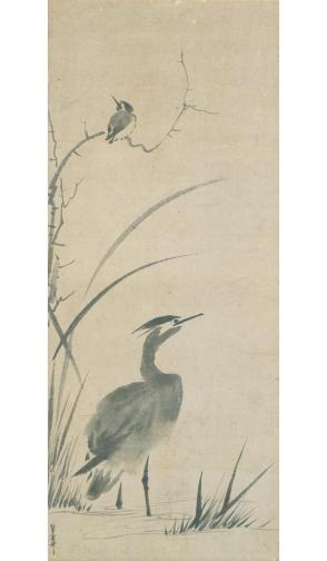 Heron and Kingfisher