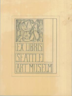 Design for Seattle Art Museum Library Bookplate