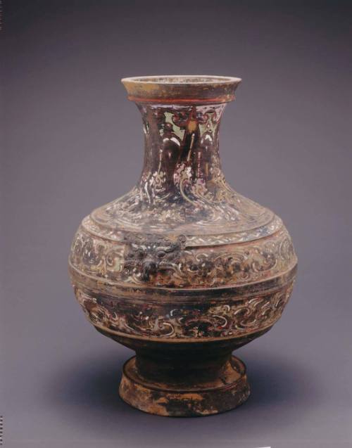 Large round vase