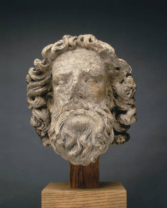 Head of saint or apostle