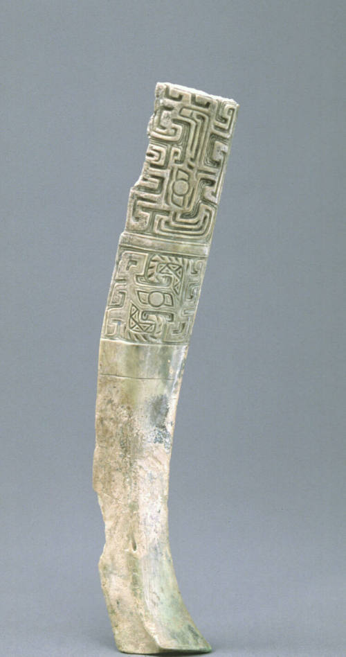 Carved bone fragment