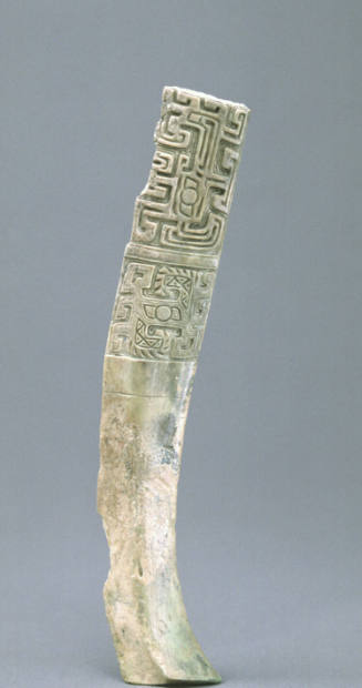 Carved bone fragment