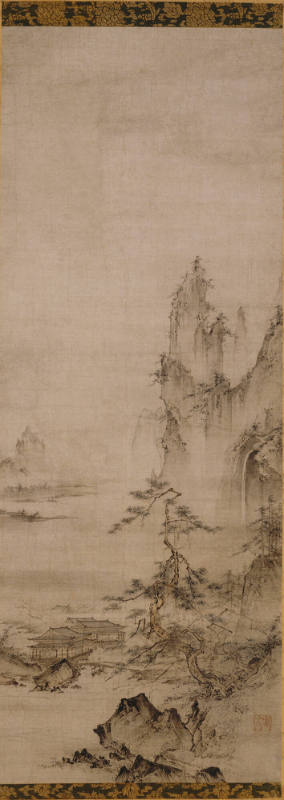 細川真希 原画「People in Seattle 2011」16×26cm Seattle art exhibit