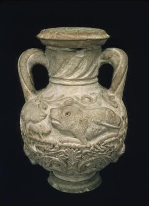 Amphora:  Animals and Bird Decoration