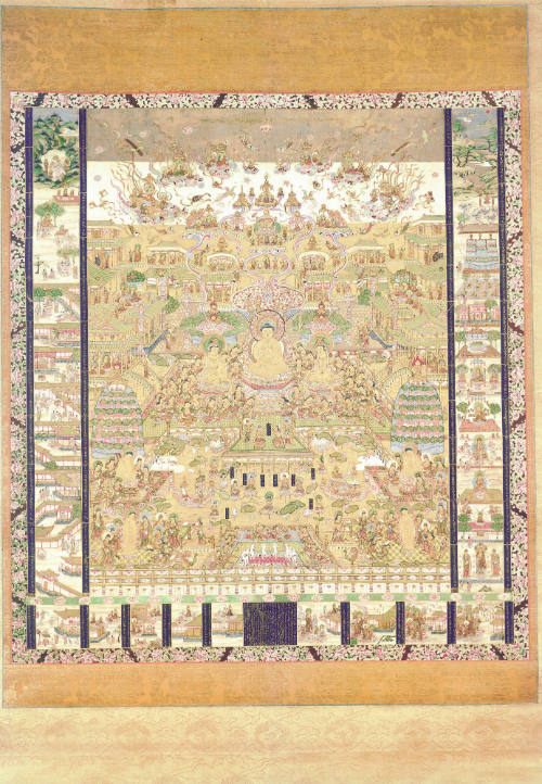 Illustration of the Contemplation Sutra (Taima Mandara)