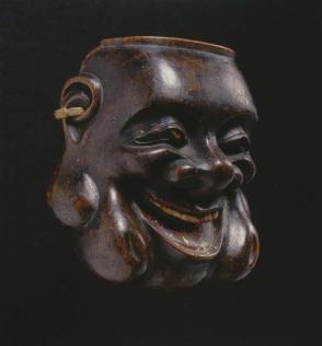Kyogen Mask for Daikoku, a comedy character