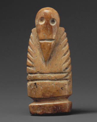 Amulet in shape of a human figure