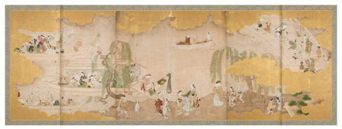 Picnicking under Cherry Blossoms and Boating on the Sumida River