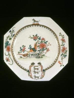 Octagonal plate