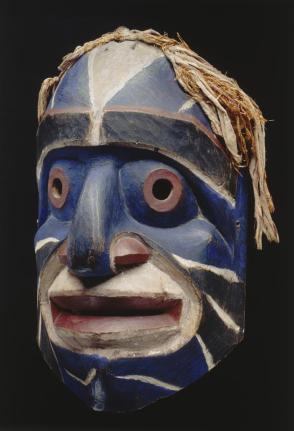 Mask with Humanoid Face