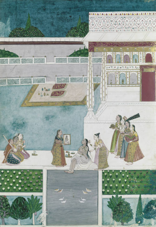 Ragini Vilaval at her toilette