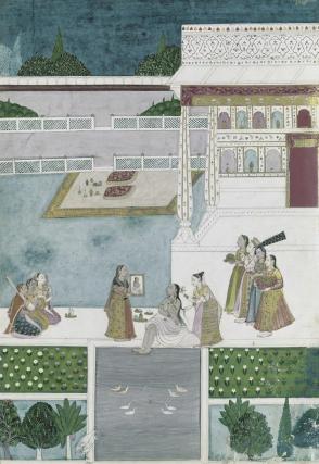 Ragini Vilaval at her toilette