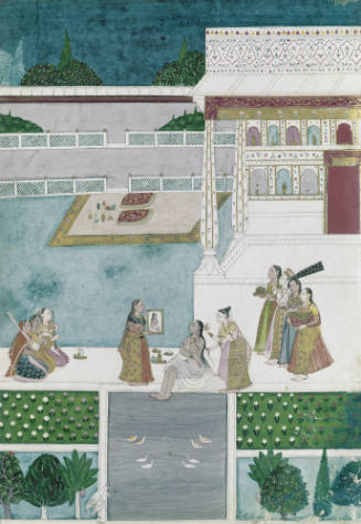 Ragini Vilaval at her toilette