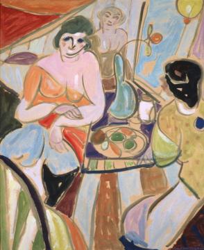 Three Women at a Table