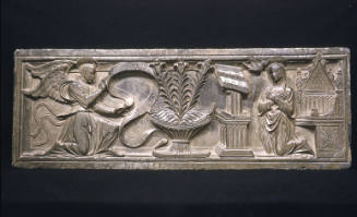 Sopraporta: Annunciation