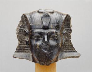 Head from a statue of Pharaoh Thutmosis III