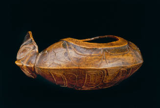 'Yaay s'ix' (carved dish)