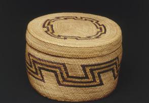 Trinket Basket with Lid