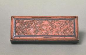 Kamakur-bori covered oblong box