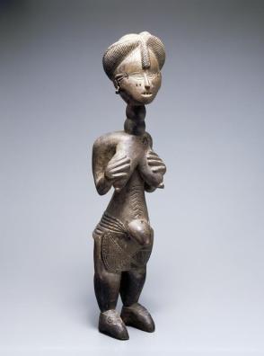 Standing female figure