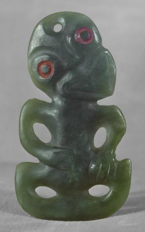 Pendant:  Hei Tiki, breast ornament