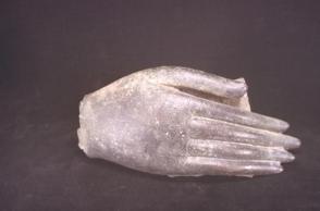 Hand from a statue of Buddha