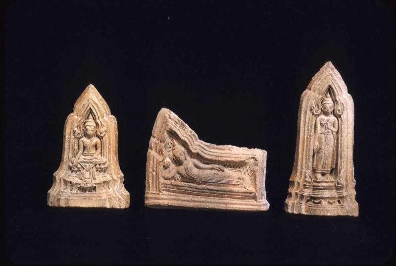 Votive tablet, Buddha standing