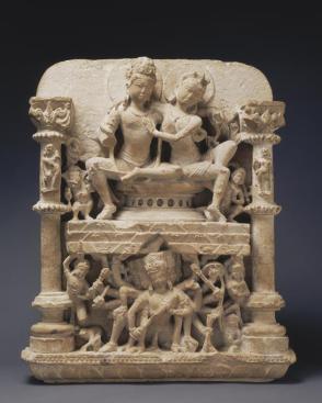 Ravanagrihamurti (Shiva subdues the demon Ravana)